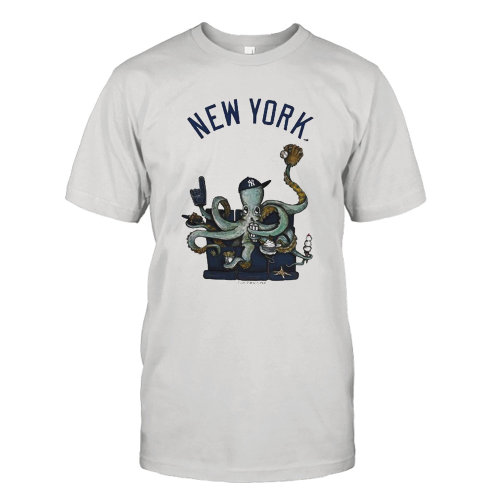 New York Yankees Octopus 2024 T-shirt