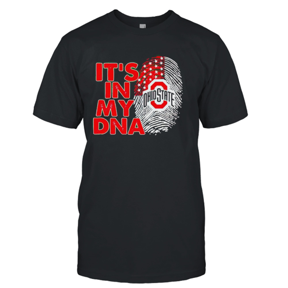 Ohio State Buckeyes It’s In My DNA Fingerprint shirt