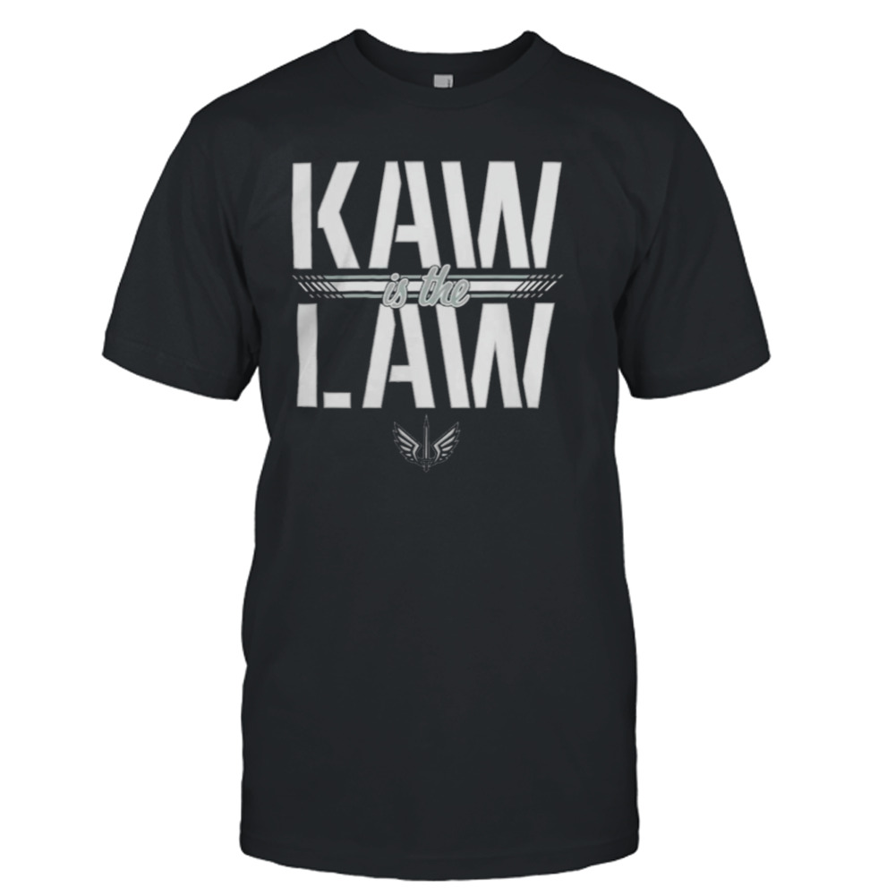 St. Louis Battlehawks Ufl Kaw Is The Law Logo T-Shirt