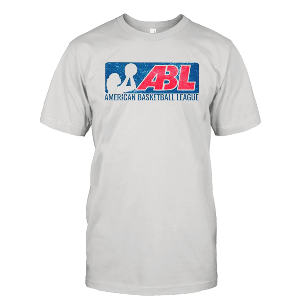 American Basketball League logo shirt