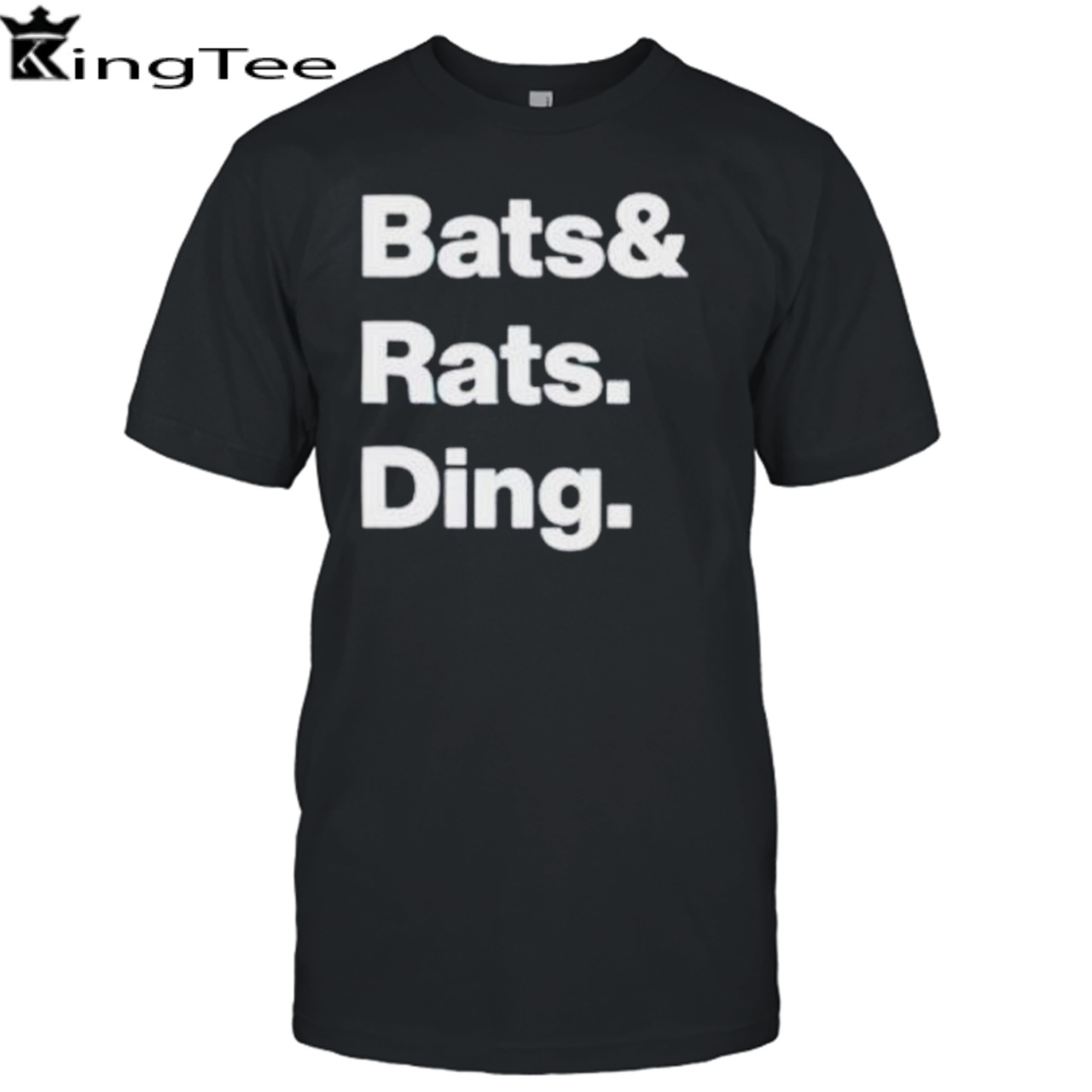 Bats and rats ding shirt