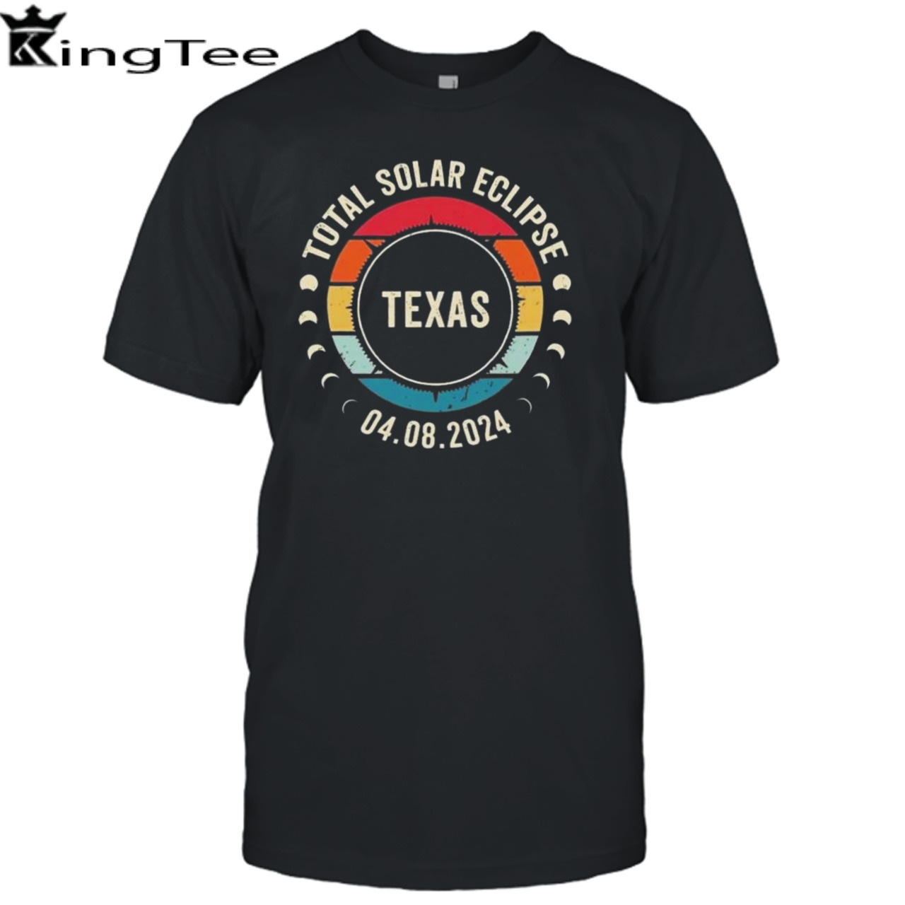Total Solar Eclipse 2024 Texas Sun Moon Totality 4.8.2024 Great American VIntage Shirt