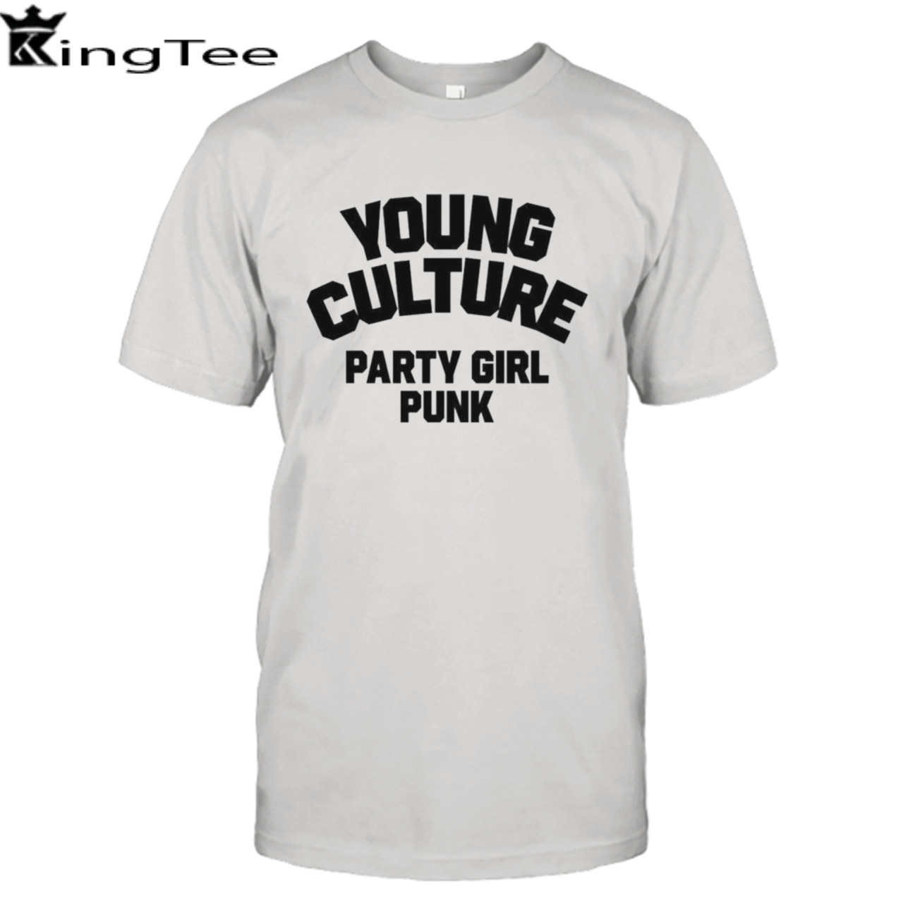 Young culture party girl punk shirt