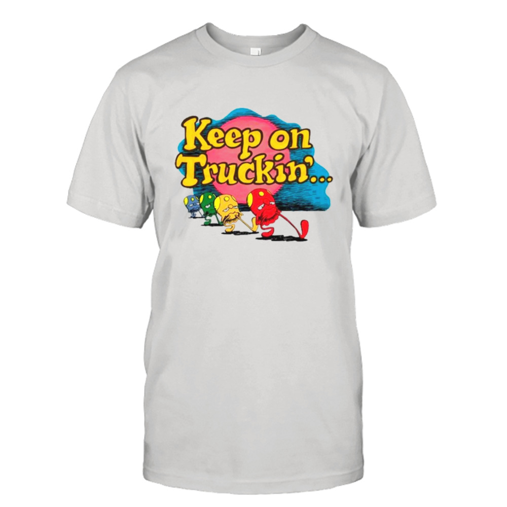 Toedscool keep on truckin’ shirt