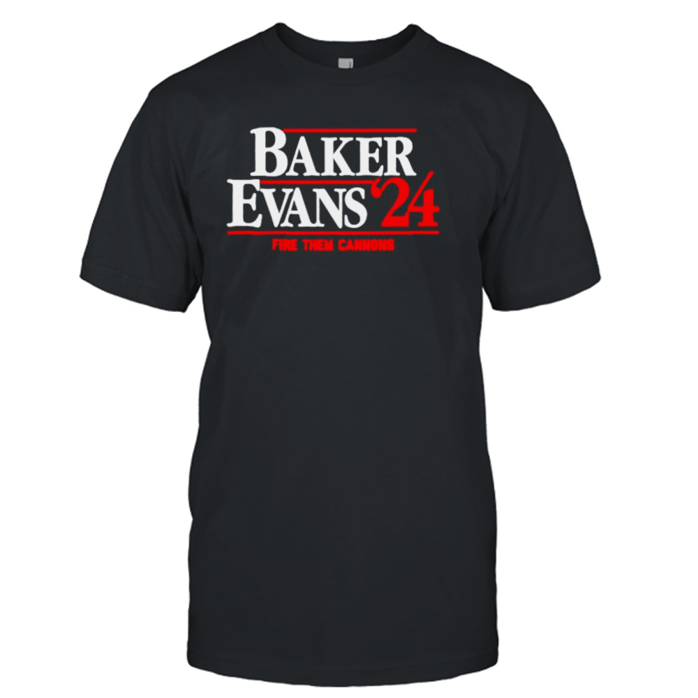 Baker Evans ’24 fire them cannons shirt