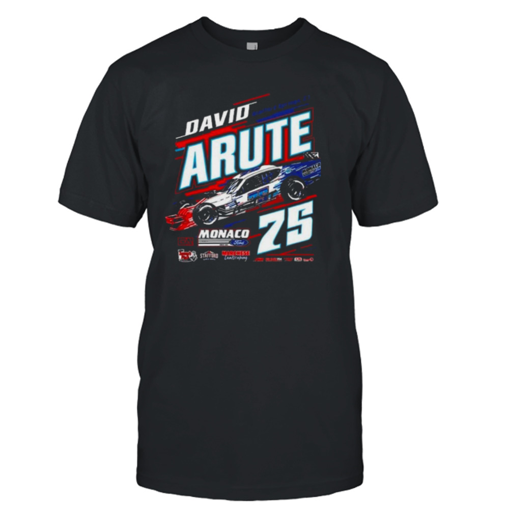 David Arute #75 Stafford Springs, Ct Shirt
