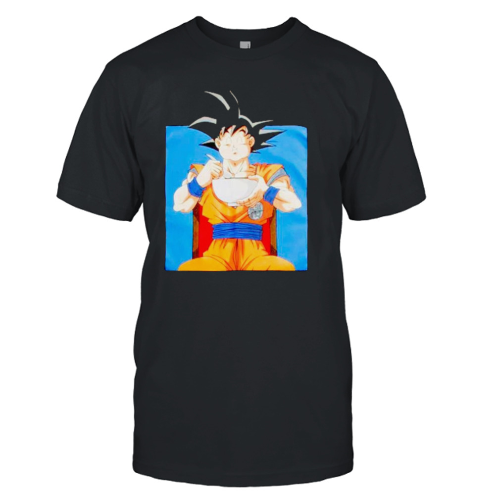 Dragon Ball Super Goku Eating Ramen shirt