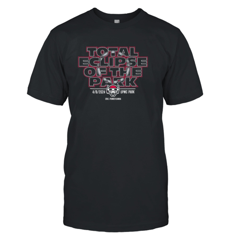 Erie Seawolves Br Total Eclipse Of The Park 2024 T-shirt