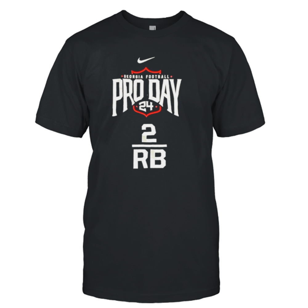 Georgia football pro personalized name and number shirt