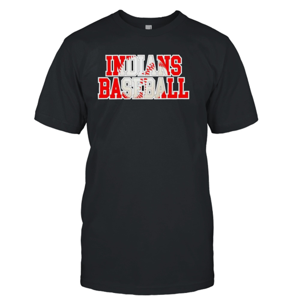 Indians Baseball MLB Team retro shirt