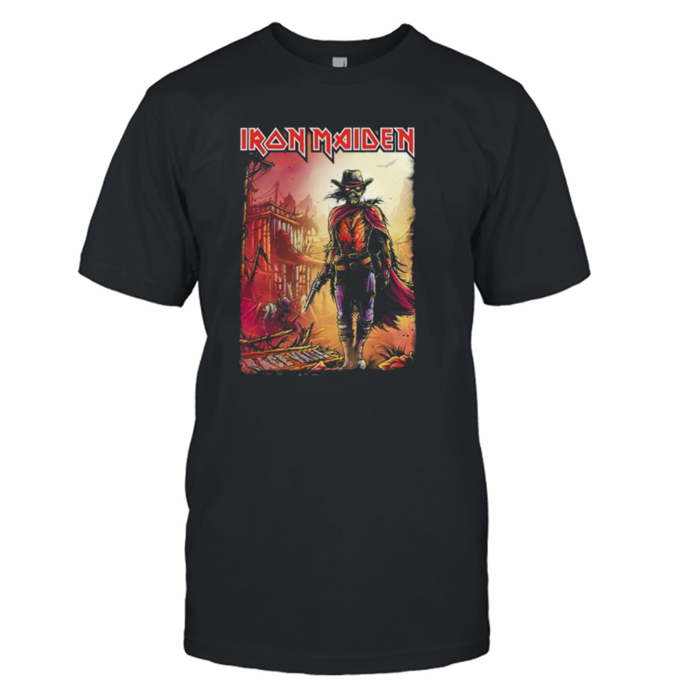 Iron Maiden Piece Of Mind Graphic Novel Stranger T-shirt