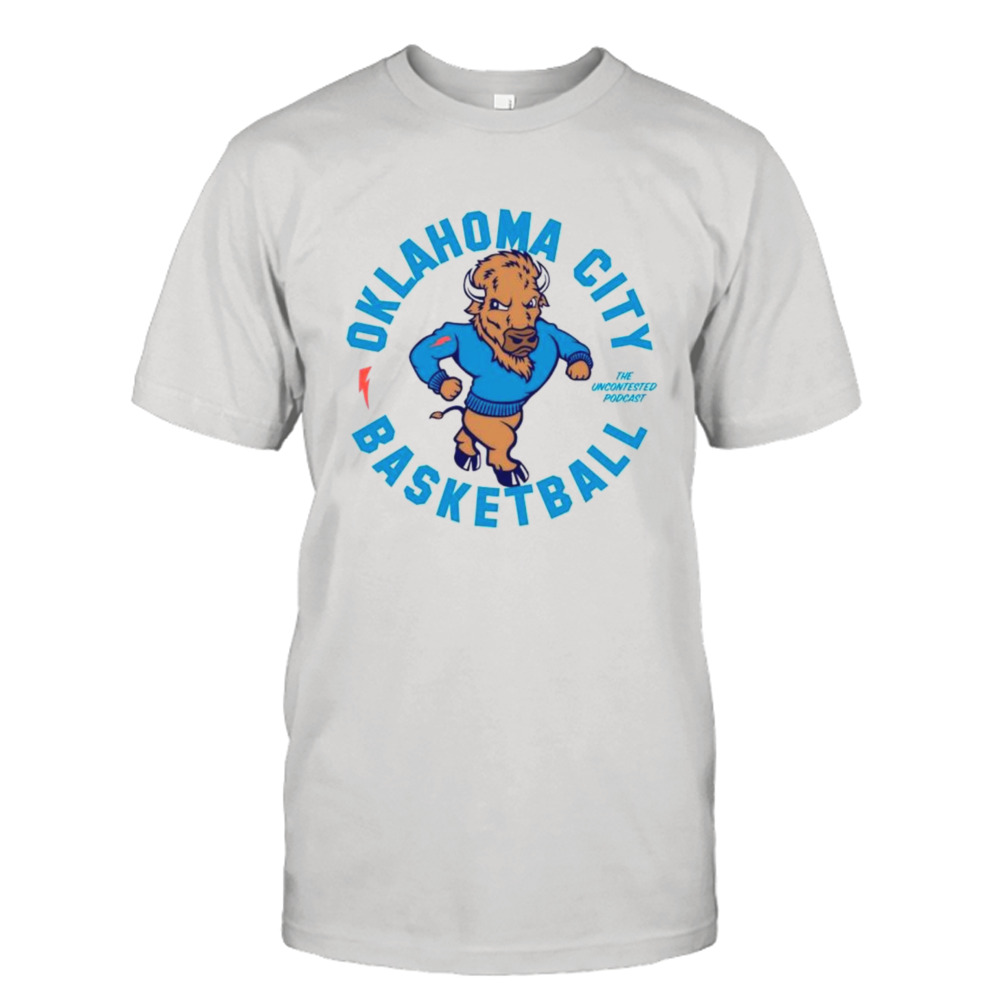 Oklahoma City Thunder basketball team mascots shirt