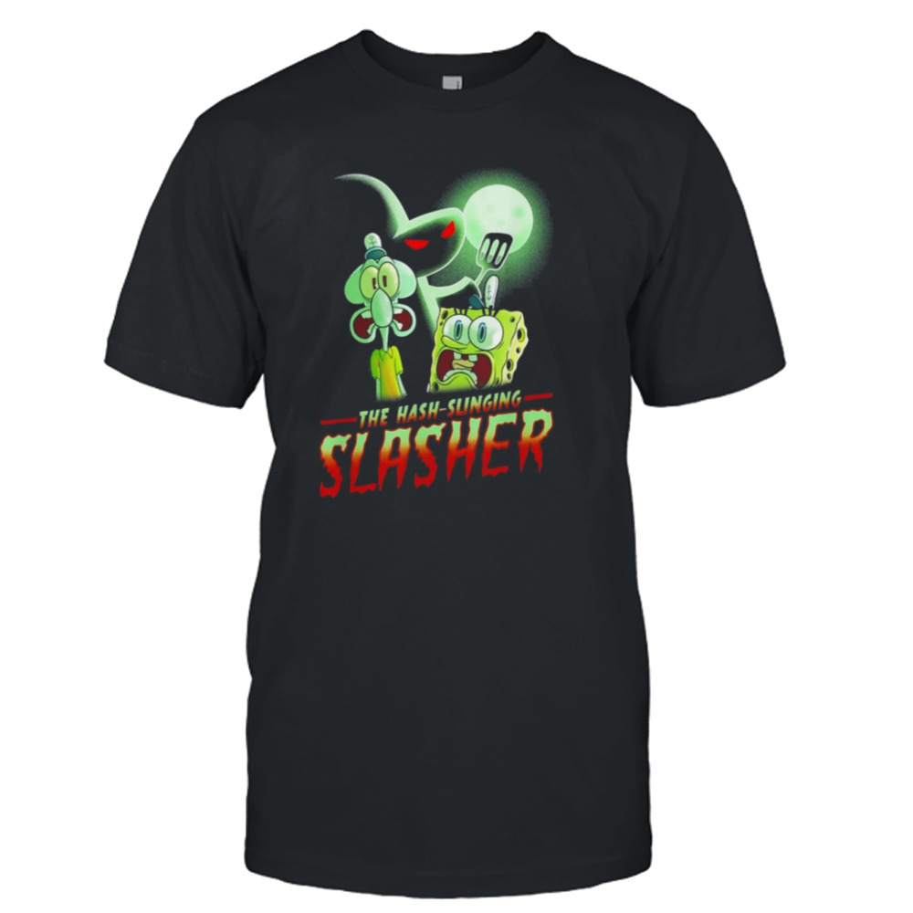 SpongeBob SquarePants The Hash Slinging Slasher Spooky T-Shirt