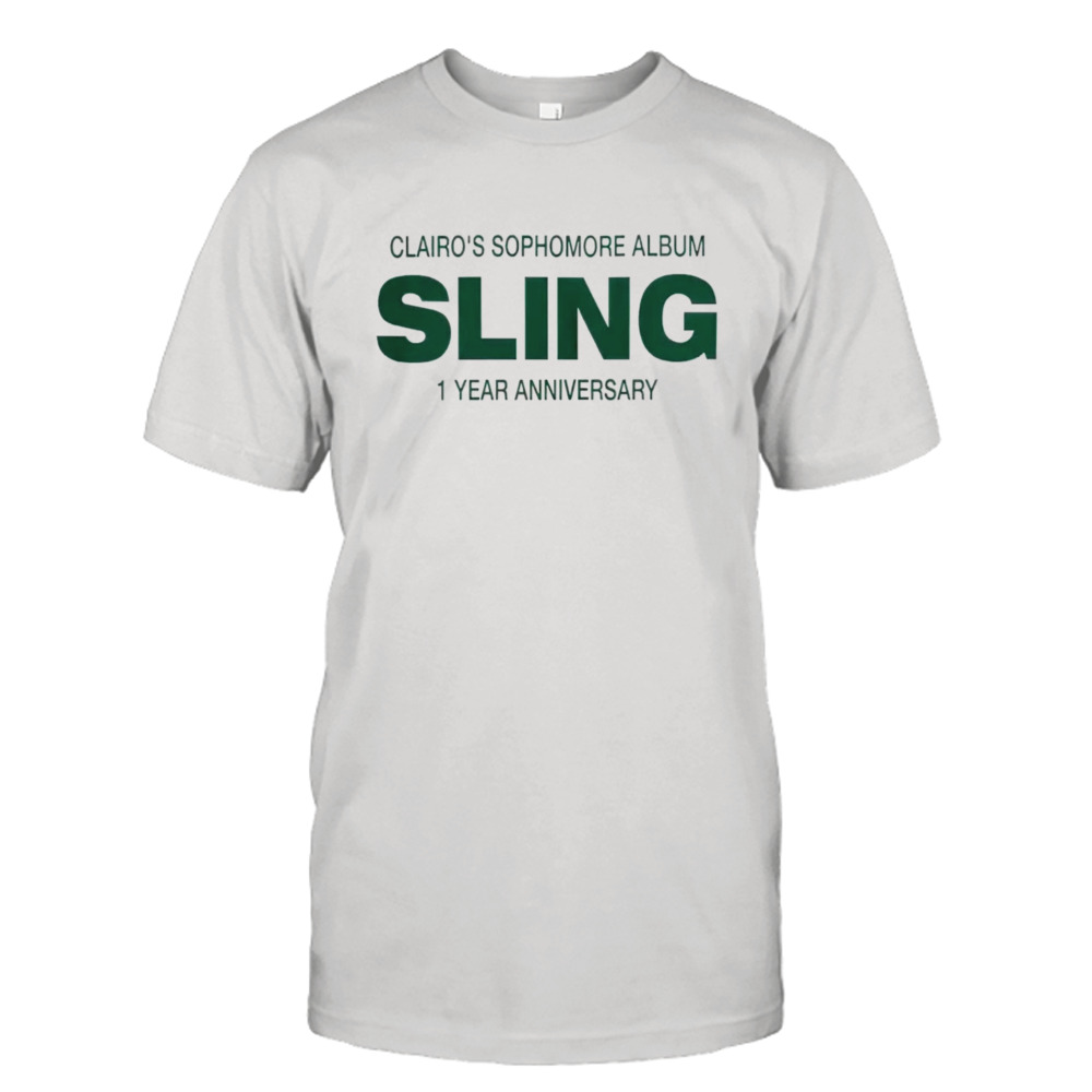 Clairo’s sophomore album sling 1 year anniversary shirt