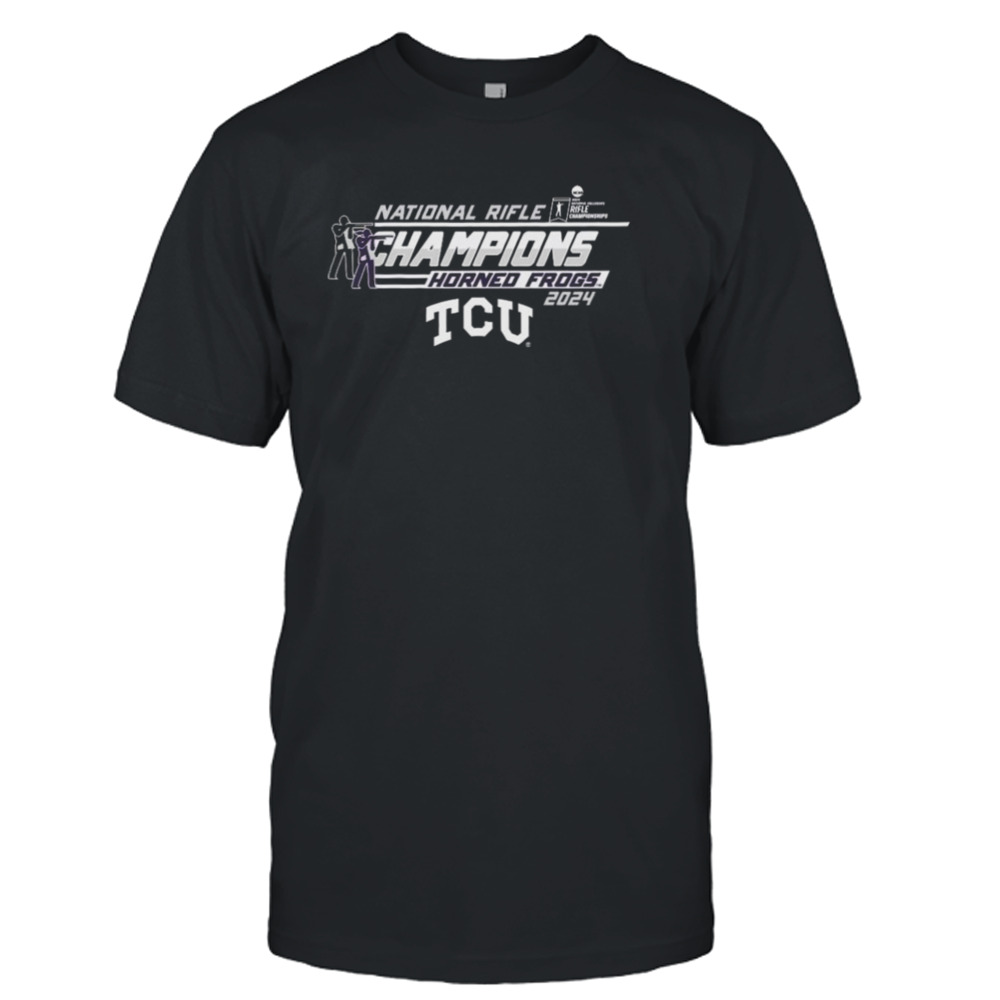 Tcu Horned Frogs 2024 Ncaa Rifle National Champions T Shirt   Tcu Horned Frogs 2024 Ncaa Rifle National Champions Tshirt 6df813 2 