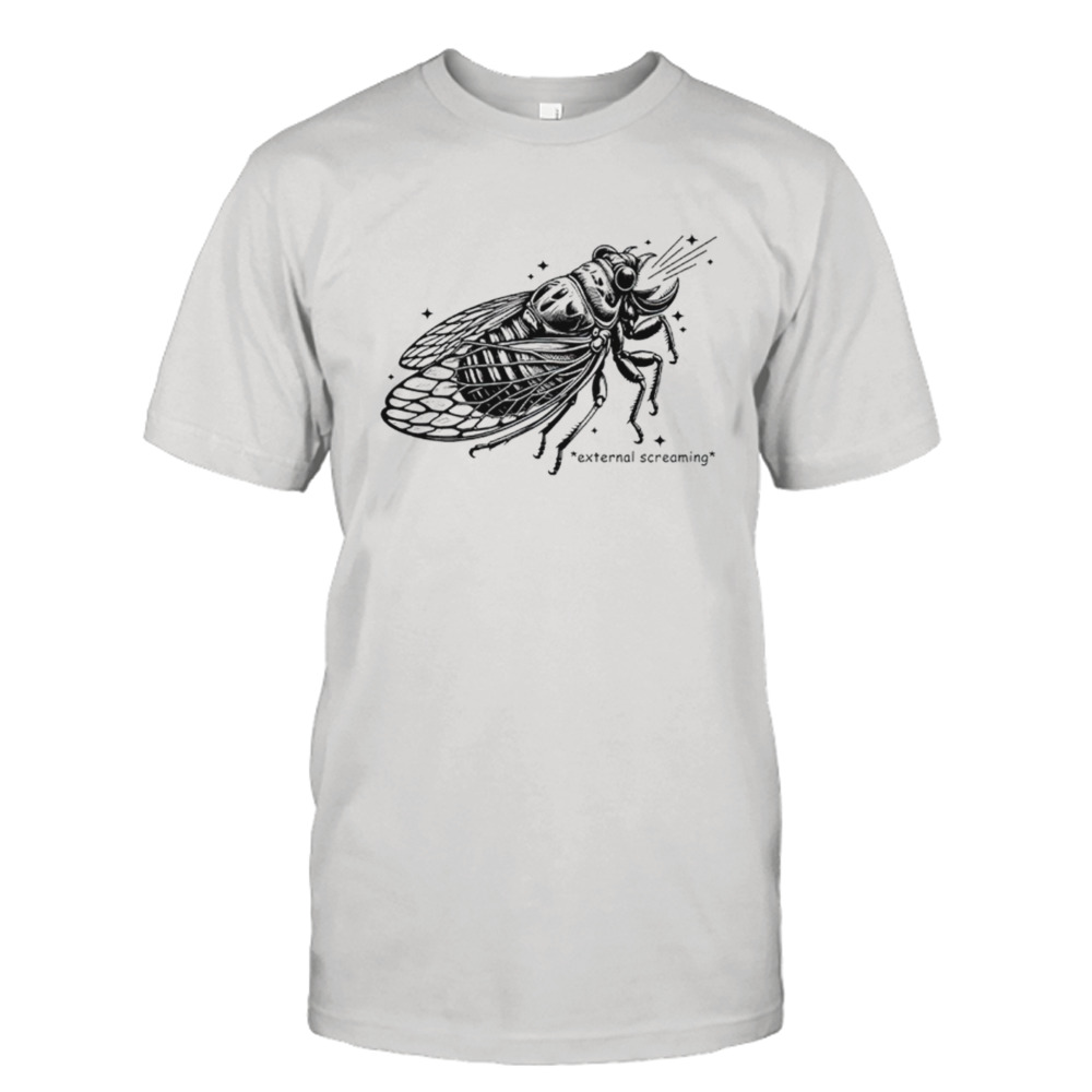 Fly external screaming shirt