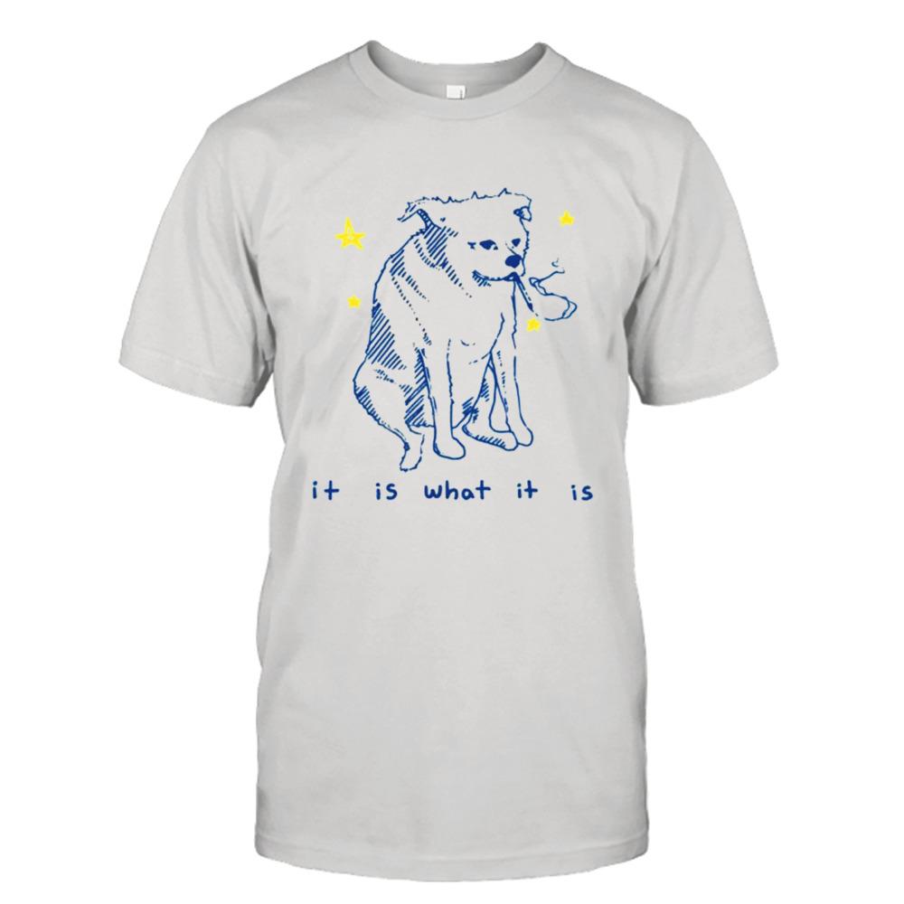 It is what it is dog shirt