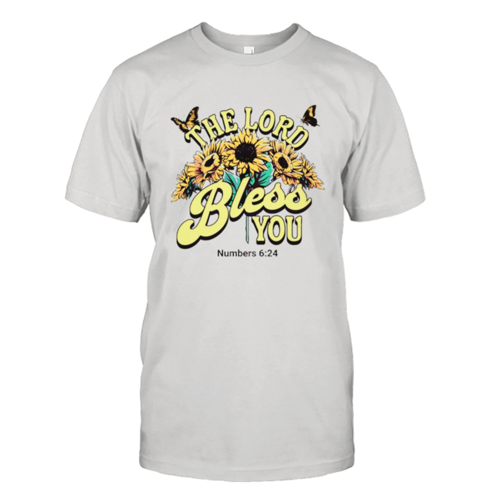 The lord bless you easter bible verse shirt