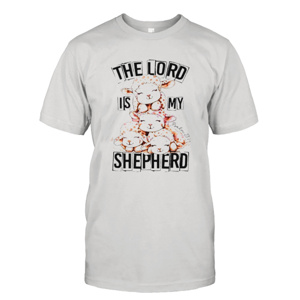 The lord is my shepherd lamb easter shirt