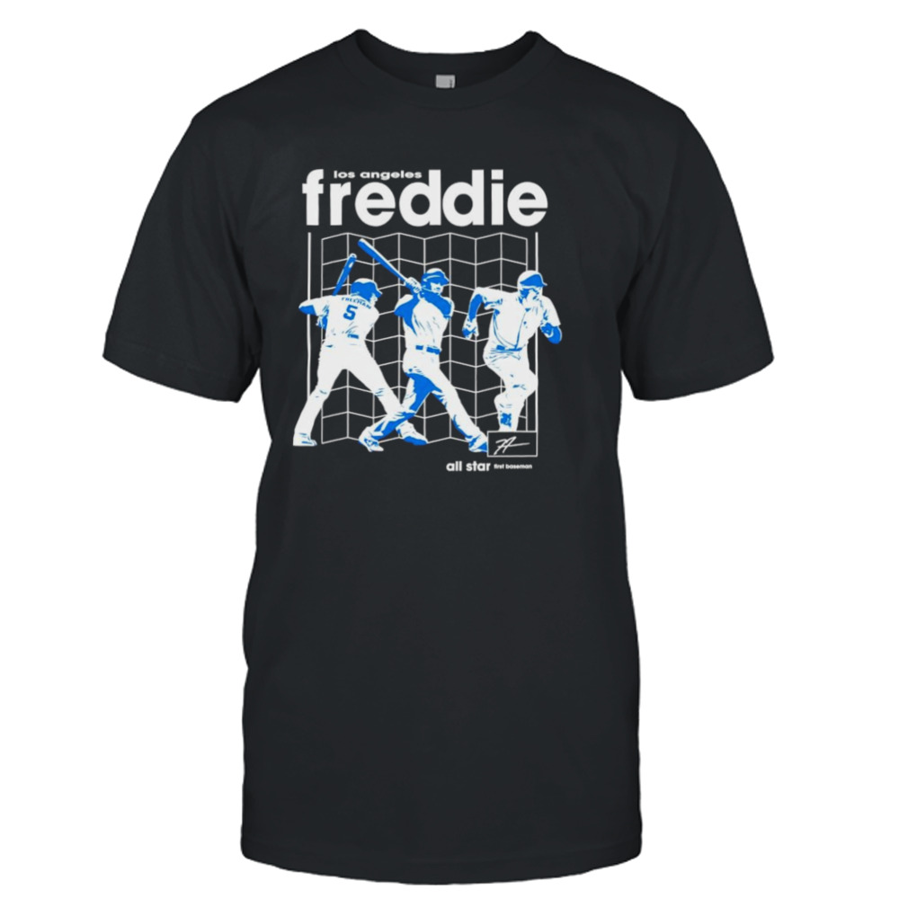 Freddie Freeman Schematics Los Angeles Dodgers All Star Shirt
