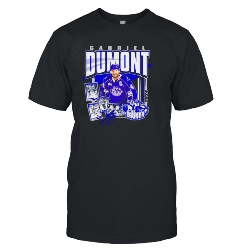 Gabriel Dumont Syracuse Crunch hockey player shirt