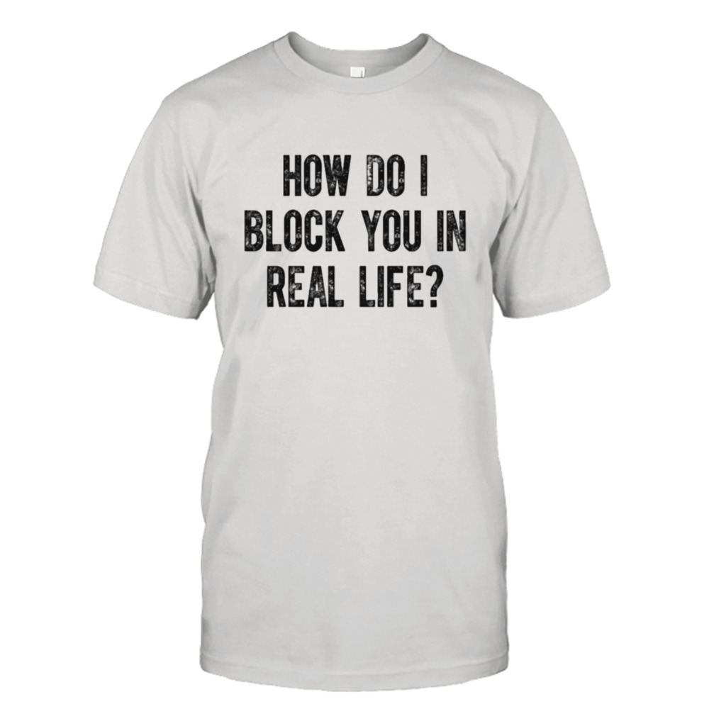 The Pivot Fred Taylor Wearing How Do I Block You In Real Life Shirt