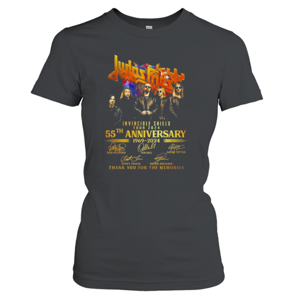 Judas Priest Invincible Shield Tour 2024 55th Anniversary 1969-2024 ...