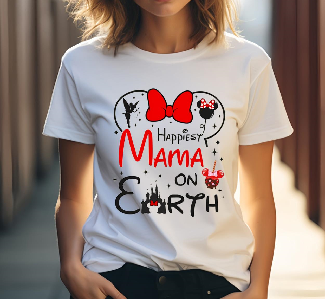 Happiest Mom On Earth Disney Mothers Day Shirt