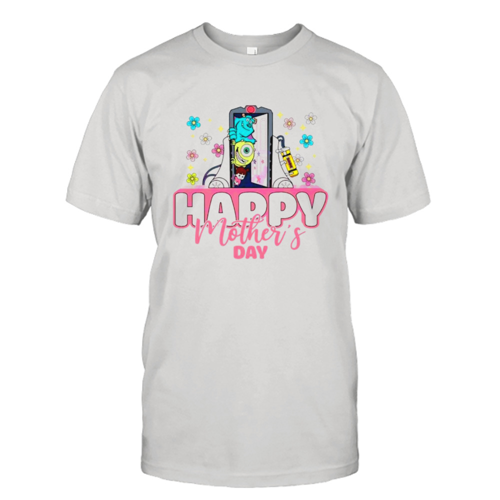 Happy mothers day monster mom shirt