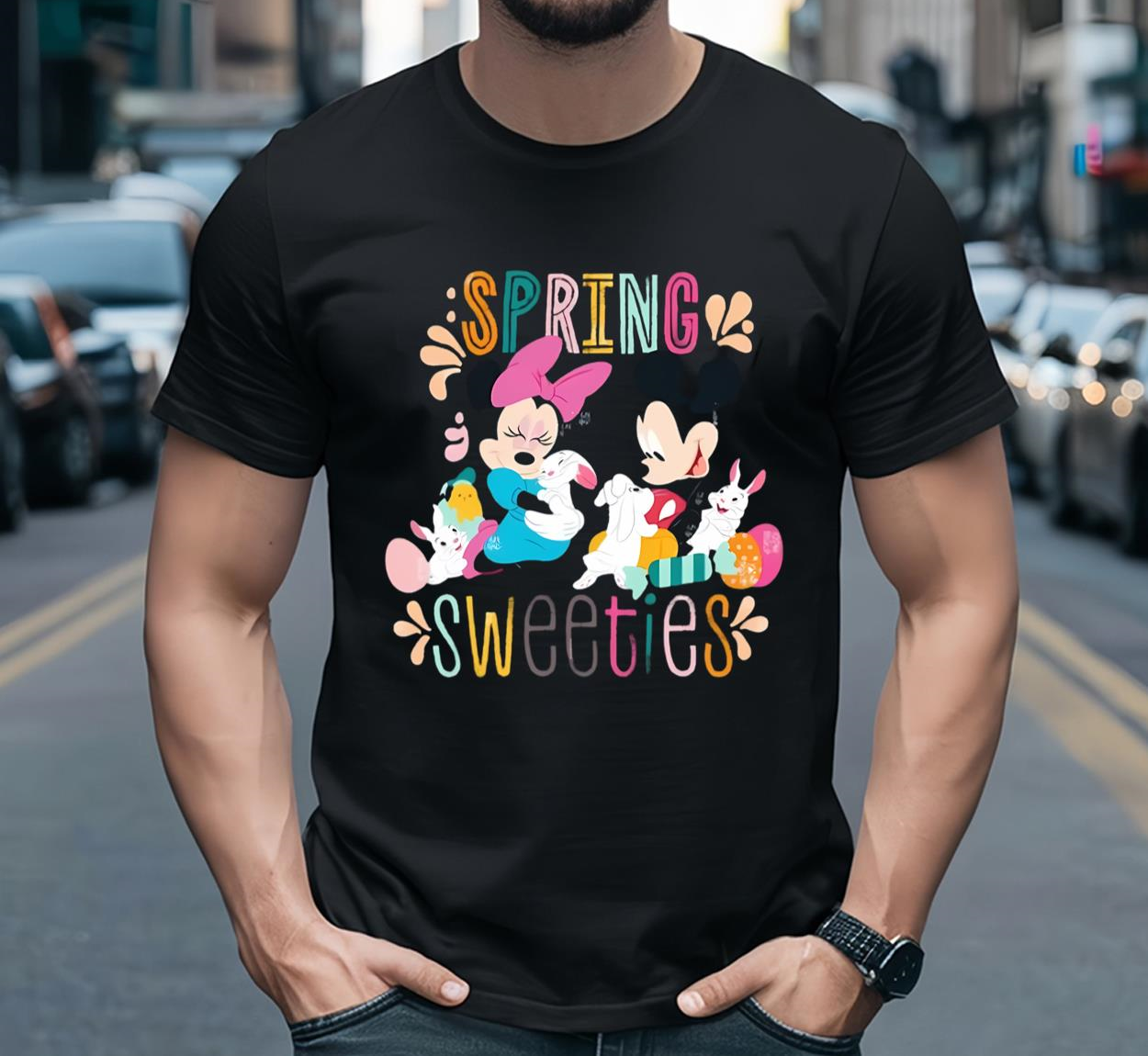 Mickey And Minnie Spring Sweeties Disney Mother Day Shirt