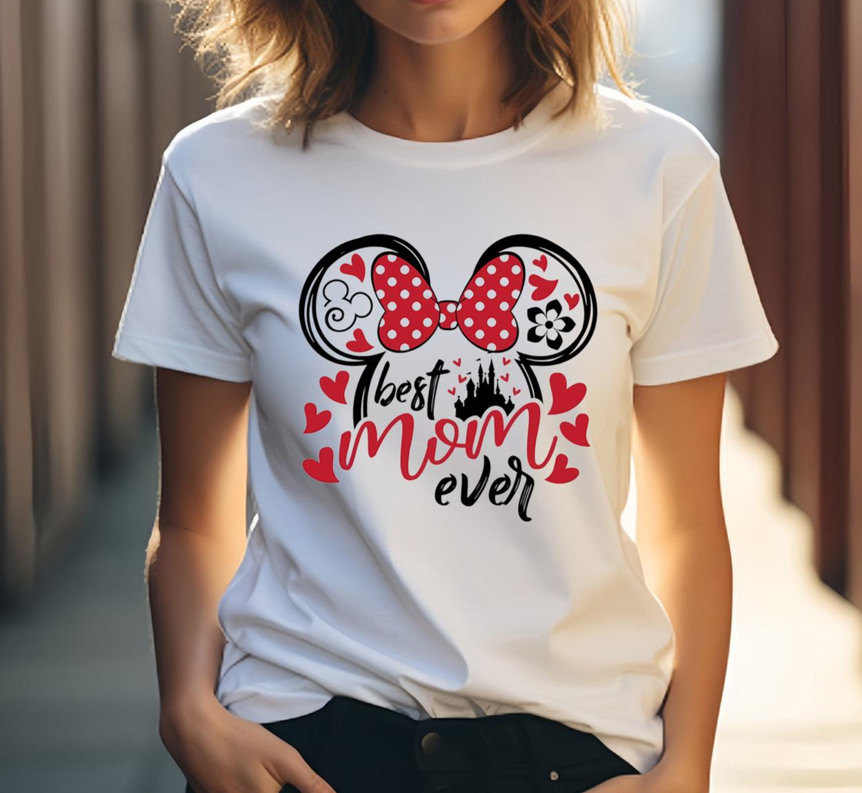 Minnie Mouse Best Mom Ever Disney Mom Shirt Gift For Mother