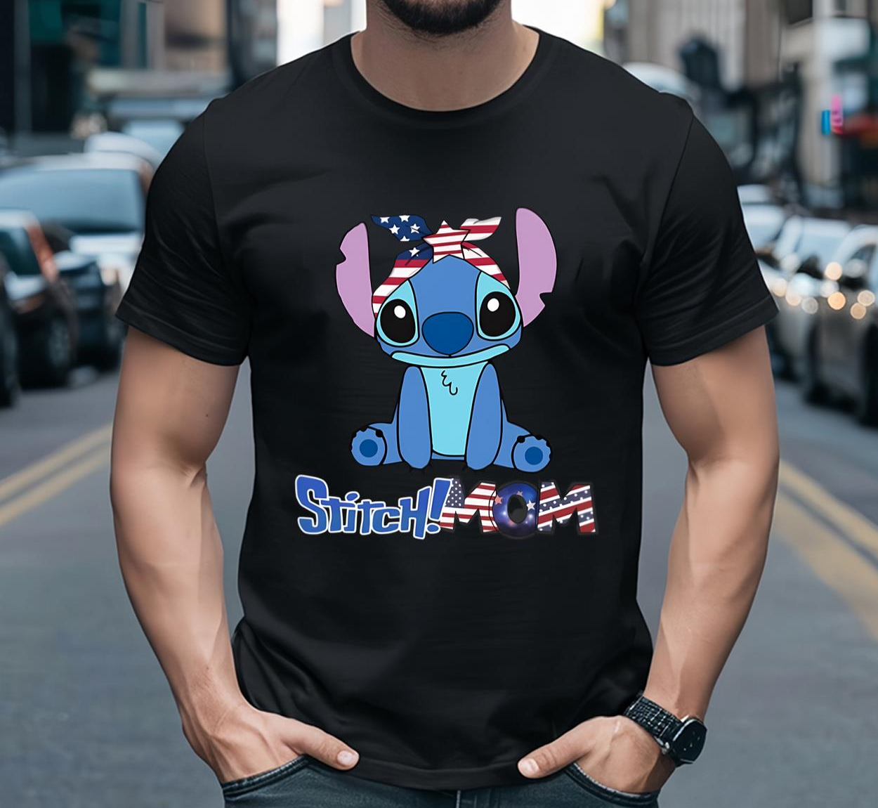 Stitch Disney Mom Mother's Day Shirt