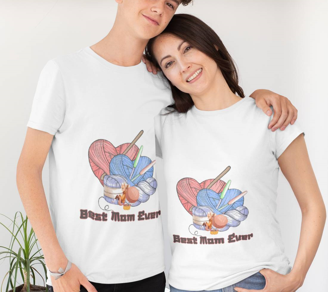 Best Knitting Mom Ever T-Shirt