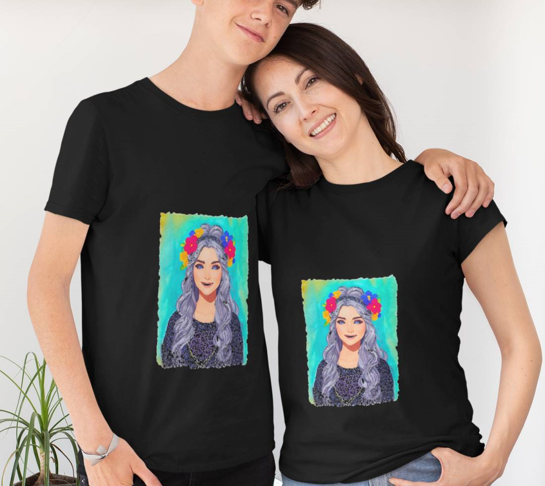 Bohemian Beauty Woman T-Shirt