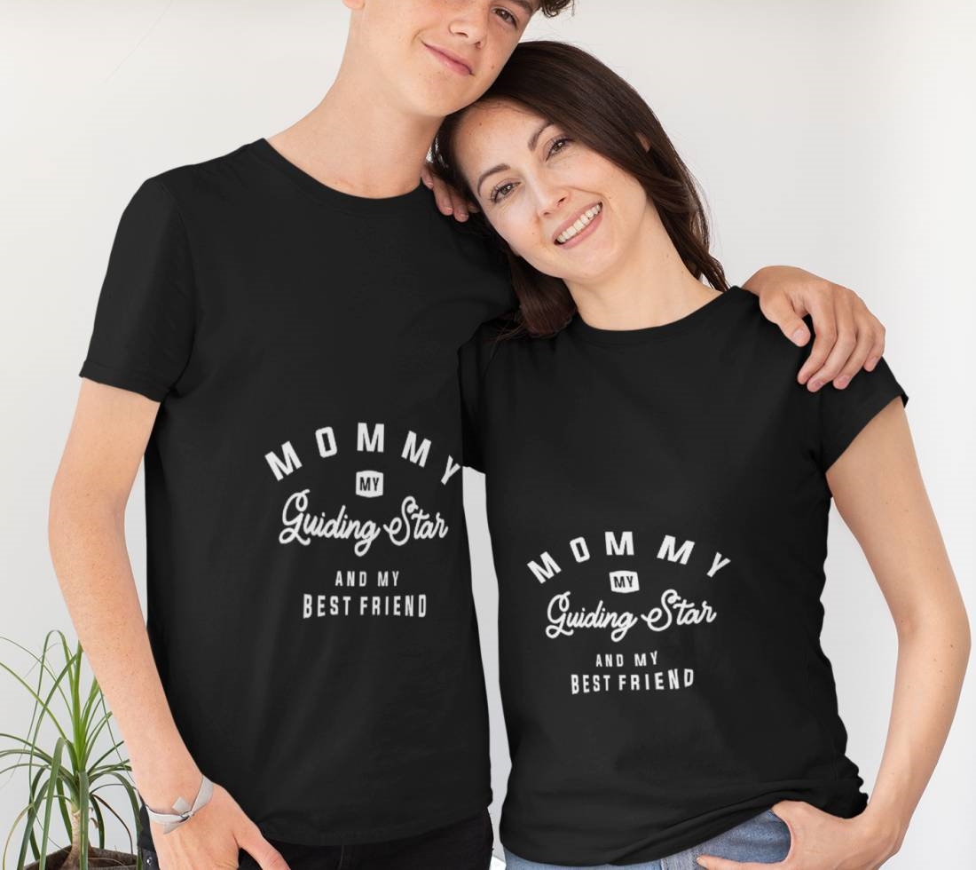 Guiding Star - Mommy, My Best Friend - Mother's Day T-Shirt