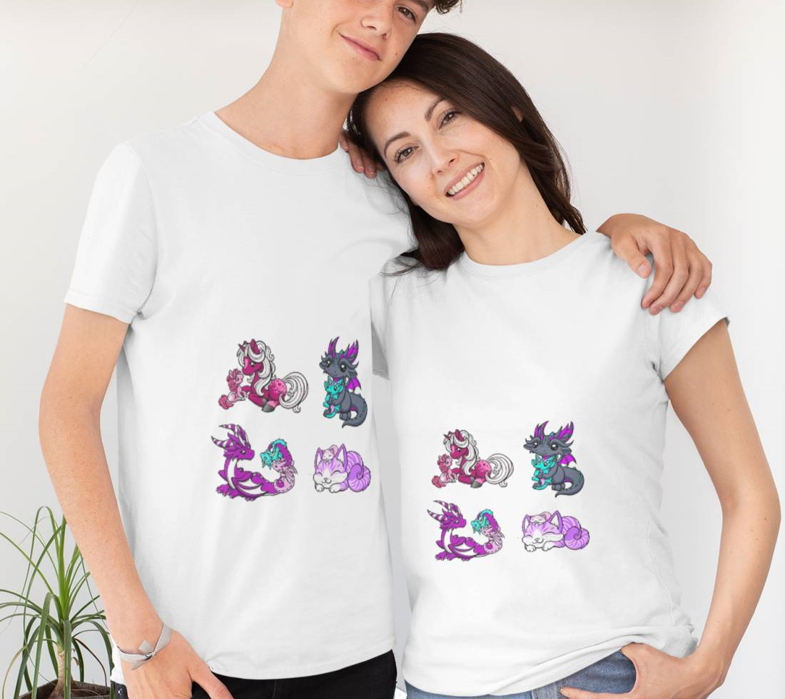 Mama And Baby Fantasy T-Shirt