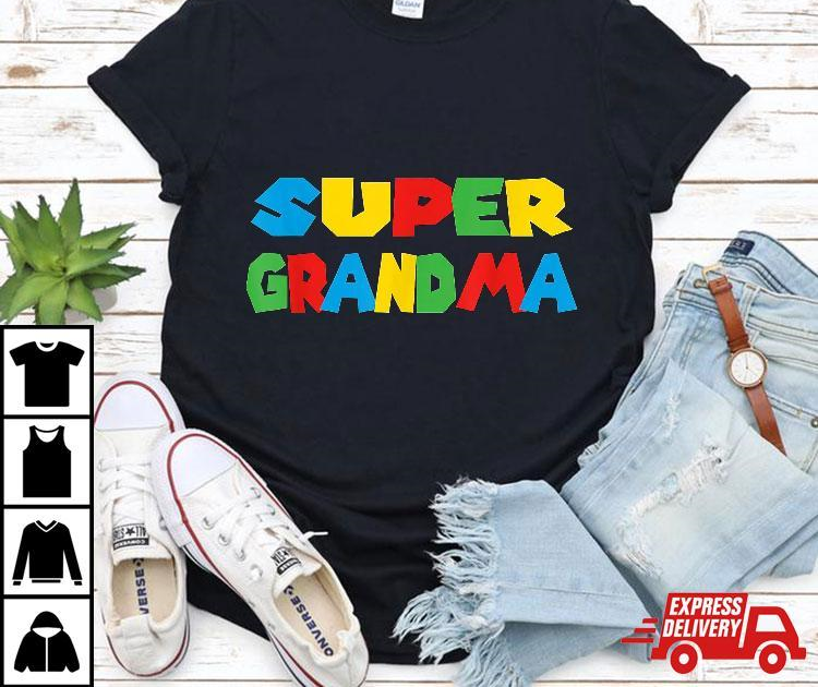 Gamer Super Grandma Classic Funny Mother's Day Shirt