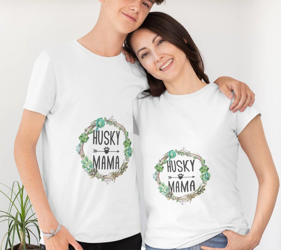 Husky Mom T-shirt