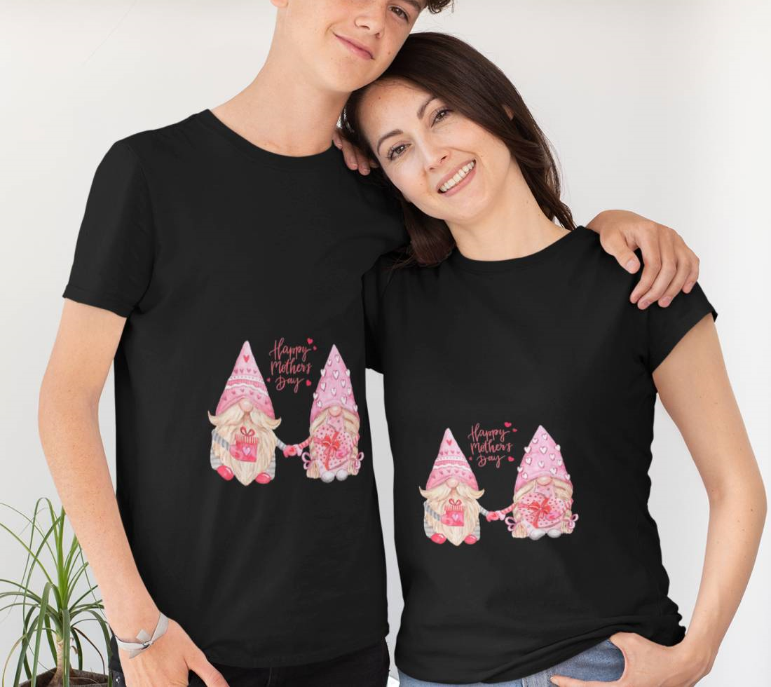 Mother's Day Cute Gnomes T-Shirt