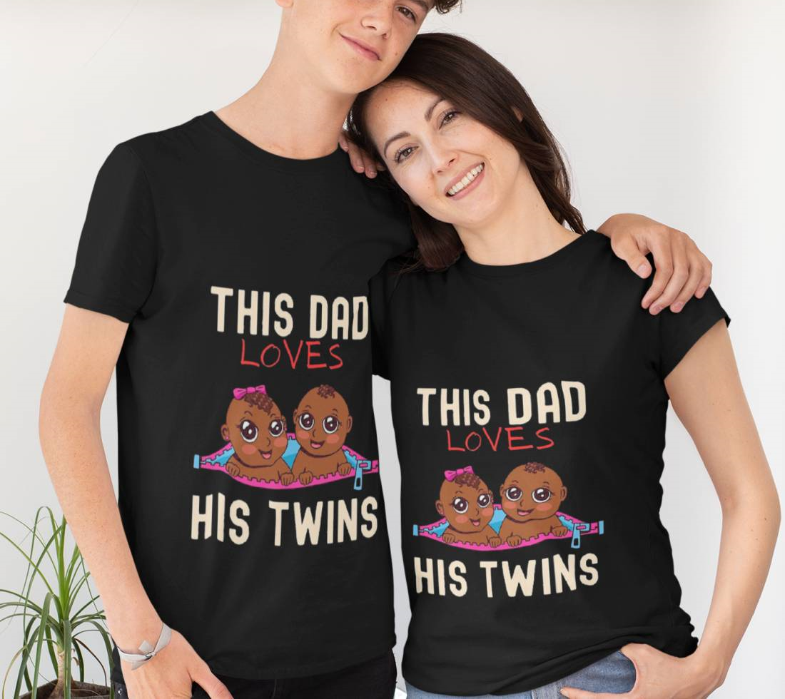 This Dad Loves His Twins T-Shirt