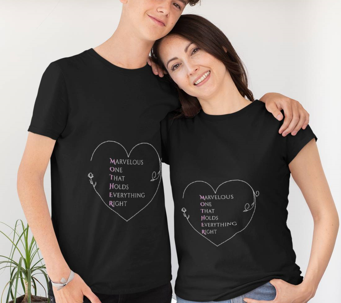 World's Best Mom Acrostic - Mother's Day Gift T-Shirt