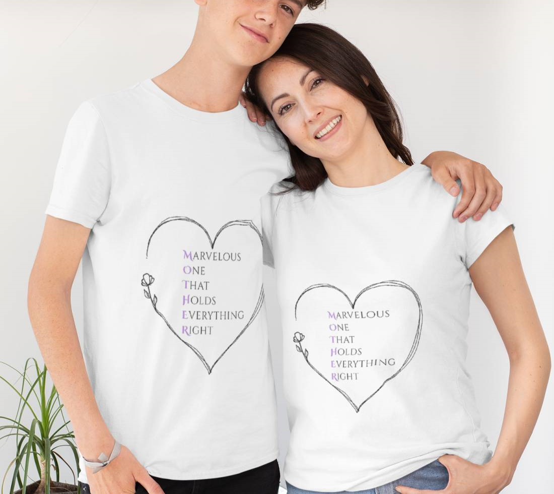World's Best Mother Acrostic T-Shirt