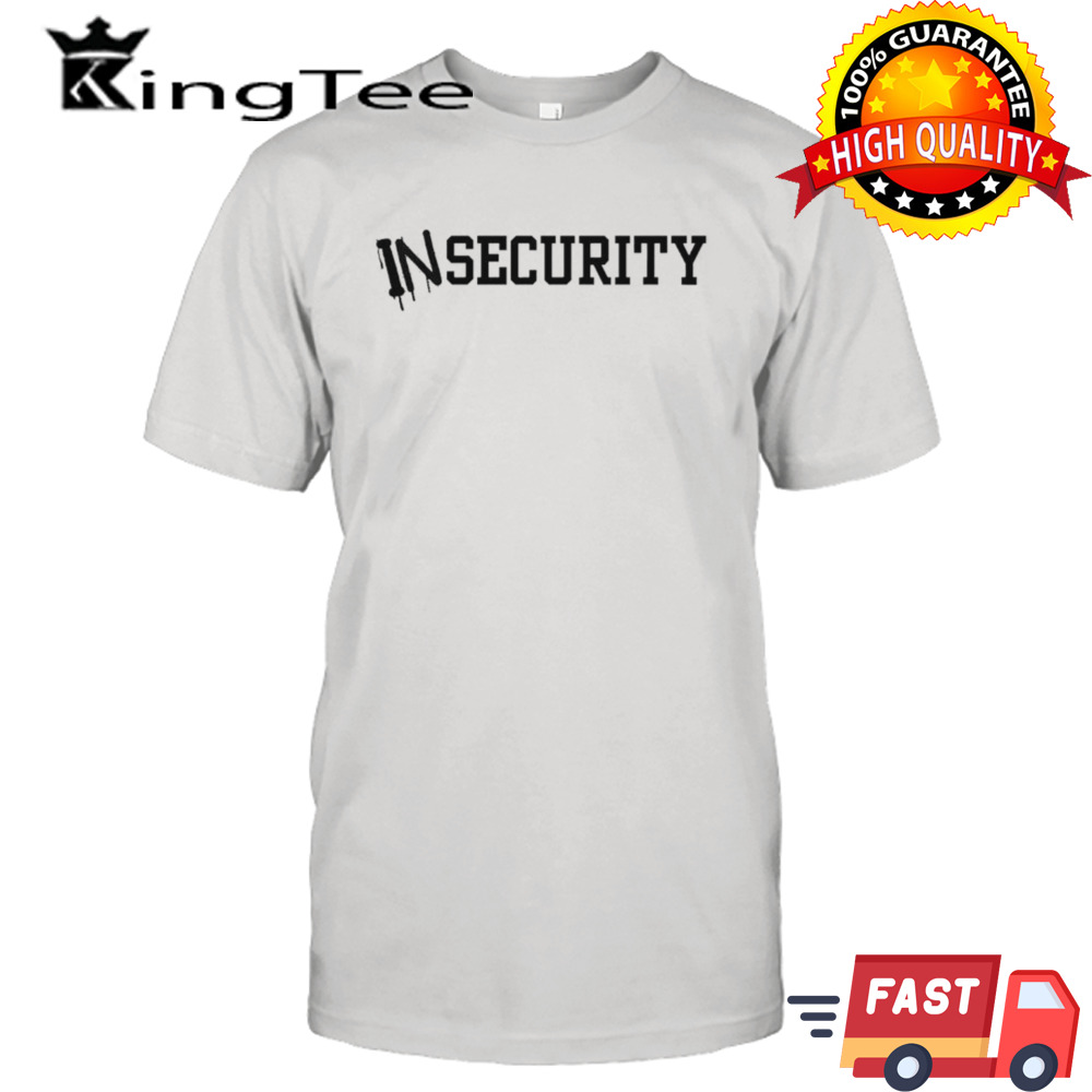 Insecurity classic logo shirt