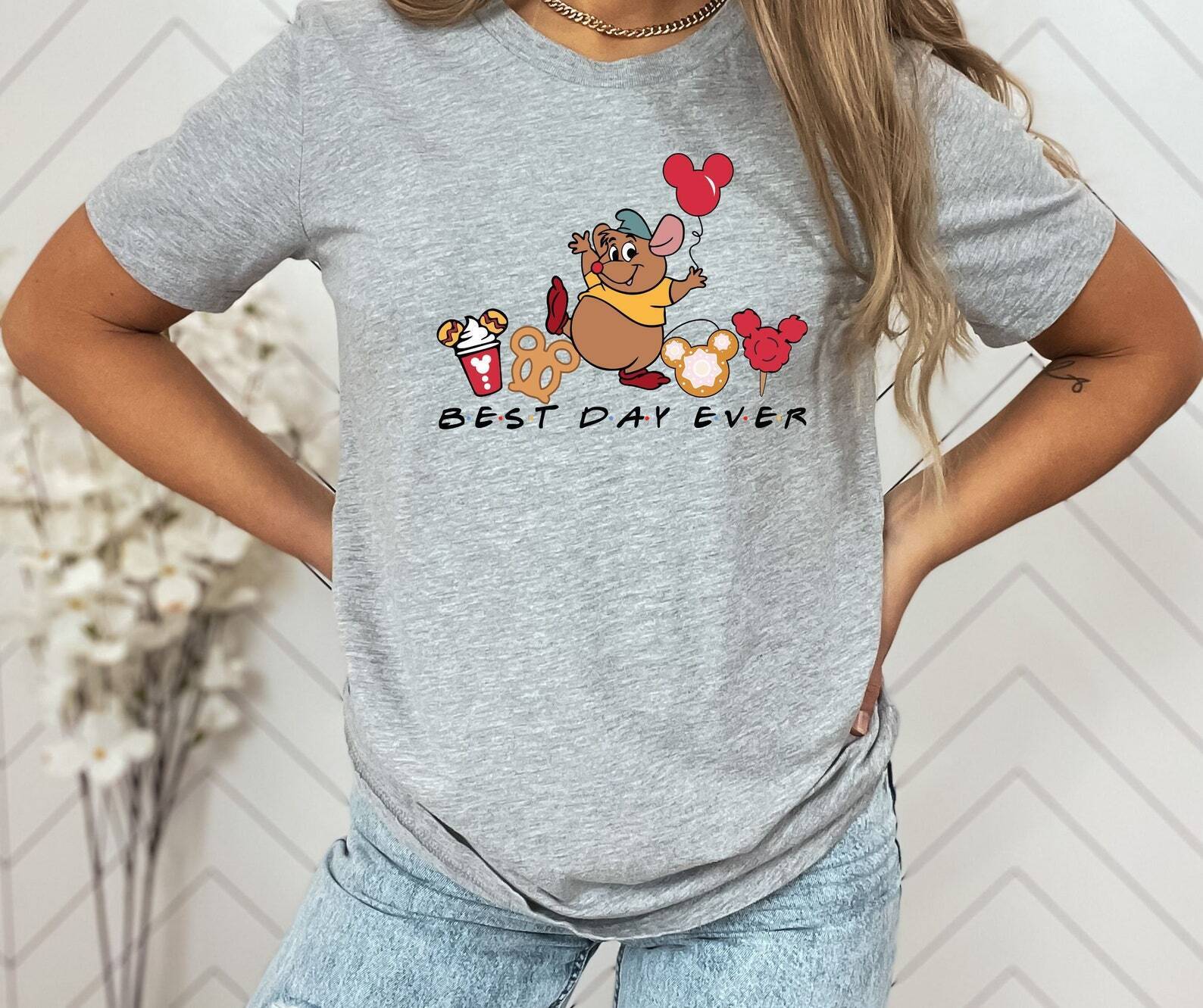 Best Day Ever Mickey Shaped Snacks Mother's Day Tshirt