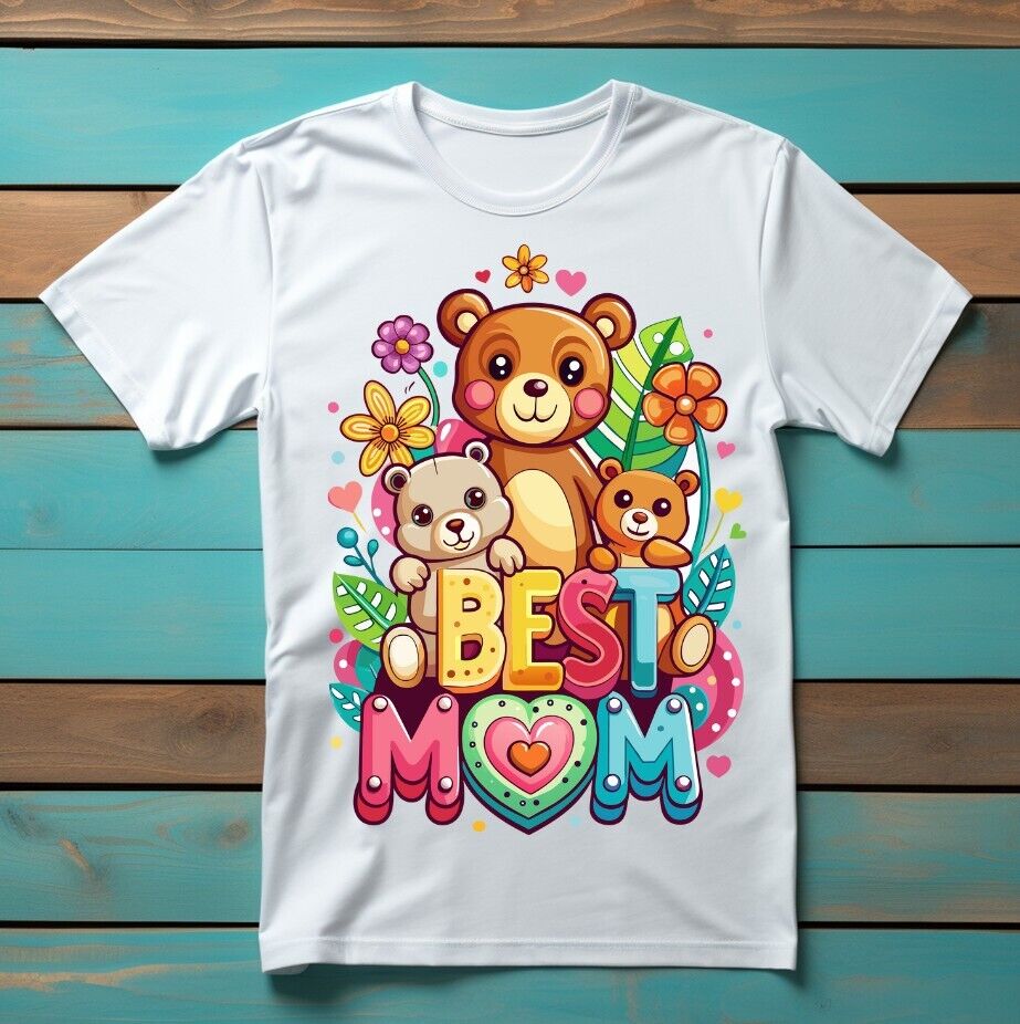 Best Mom Shirt Mother's Day Gift Graphic T-shirts