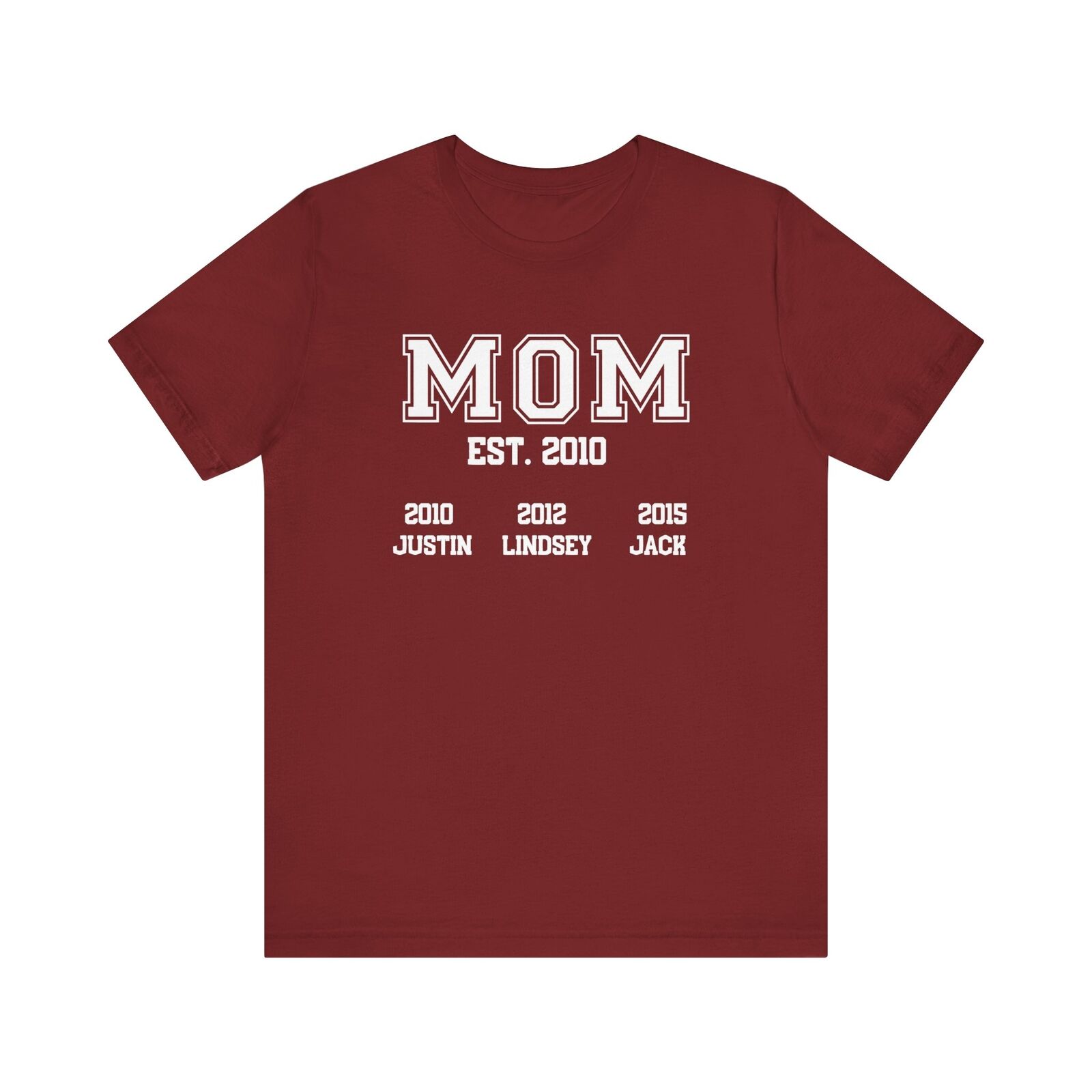 Custom Mother's Day Shirt Mother's Day Gift Personalized Mom Tshirt