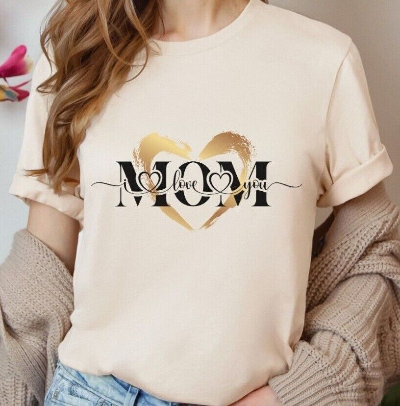 Exclusive Mother's Day Collection 'mom I Love You'- Beautiful Stylish T-shirt