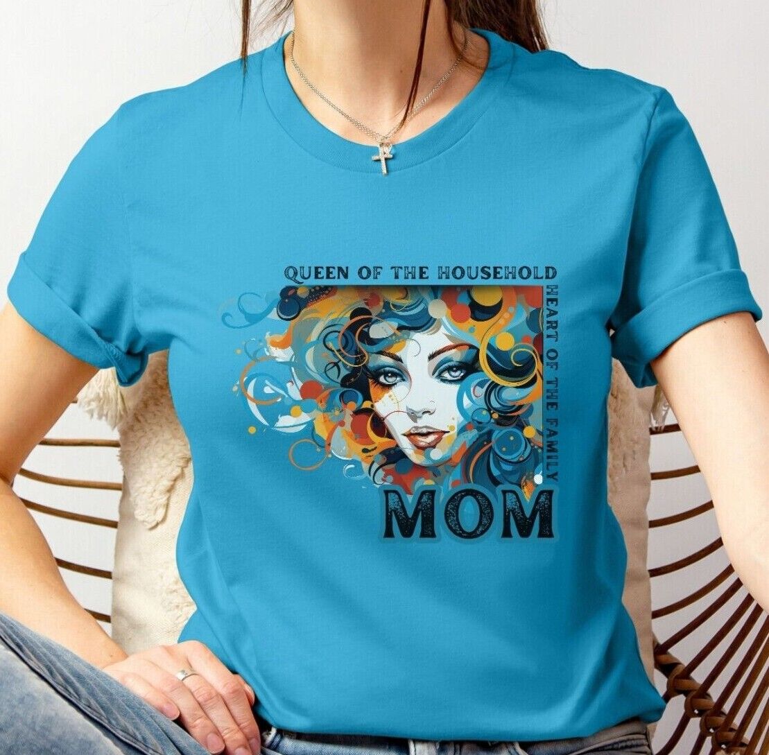 Exclusive Mother's Day 'mom'- Collection Beautiful And Stylish Wslogan T-shirt