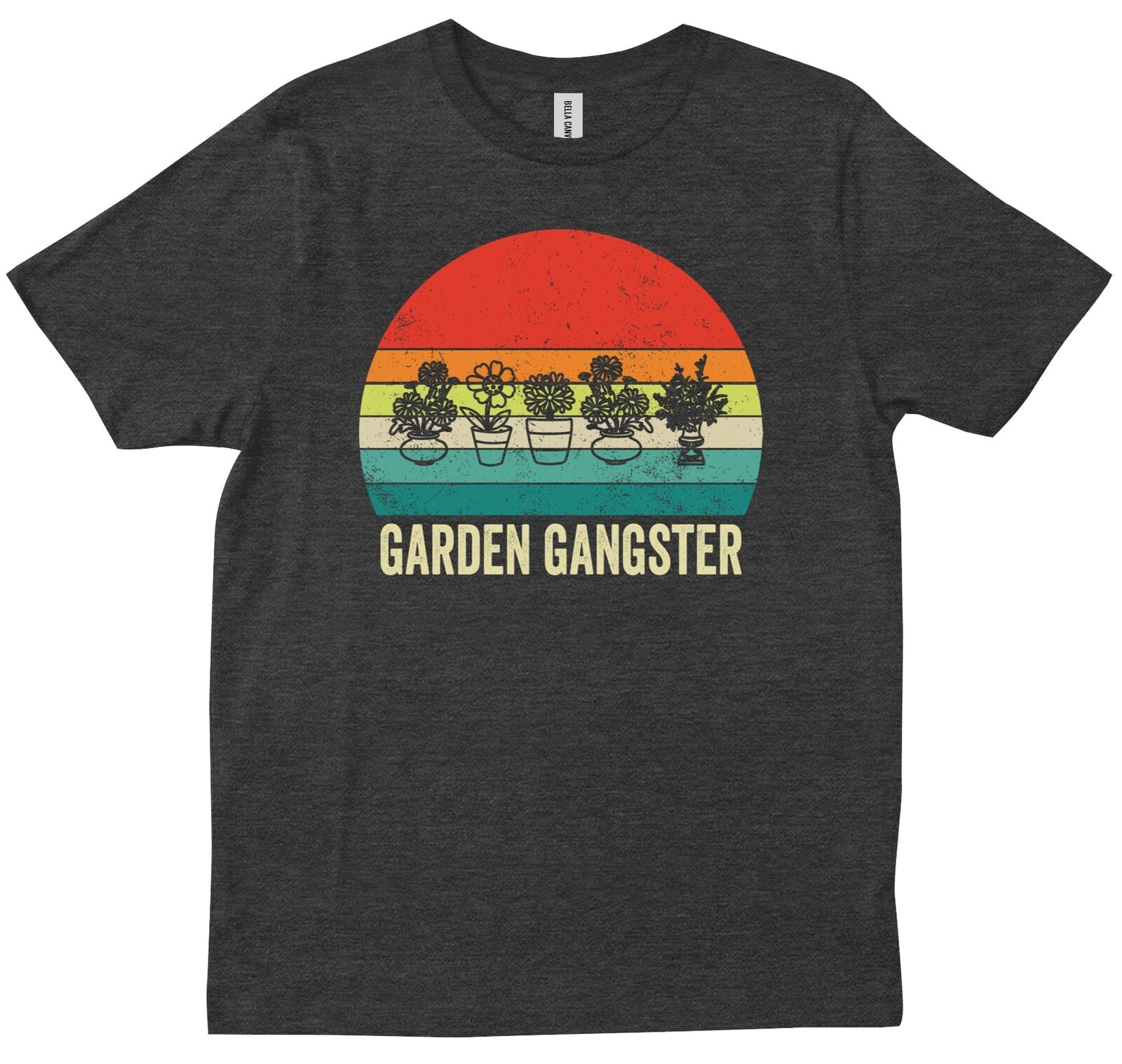 Garden Gangster Funny Plant Lady Gardening Gift Mother's Day Grandma T-shirt