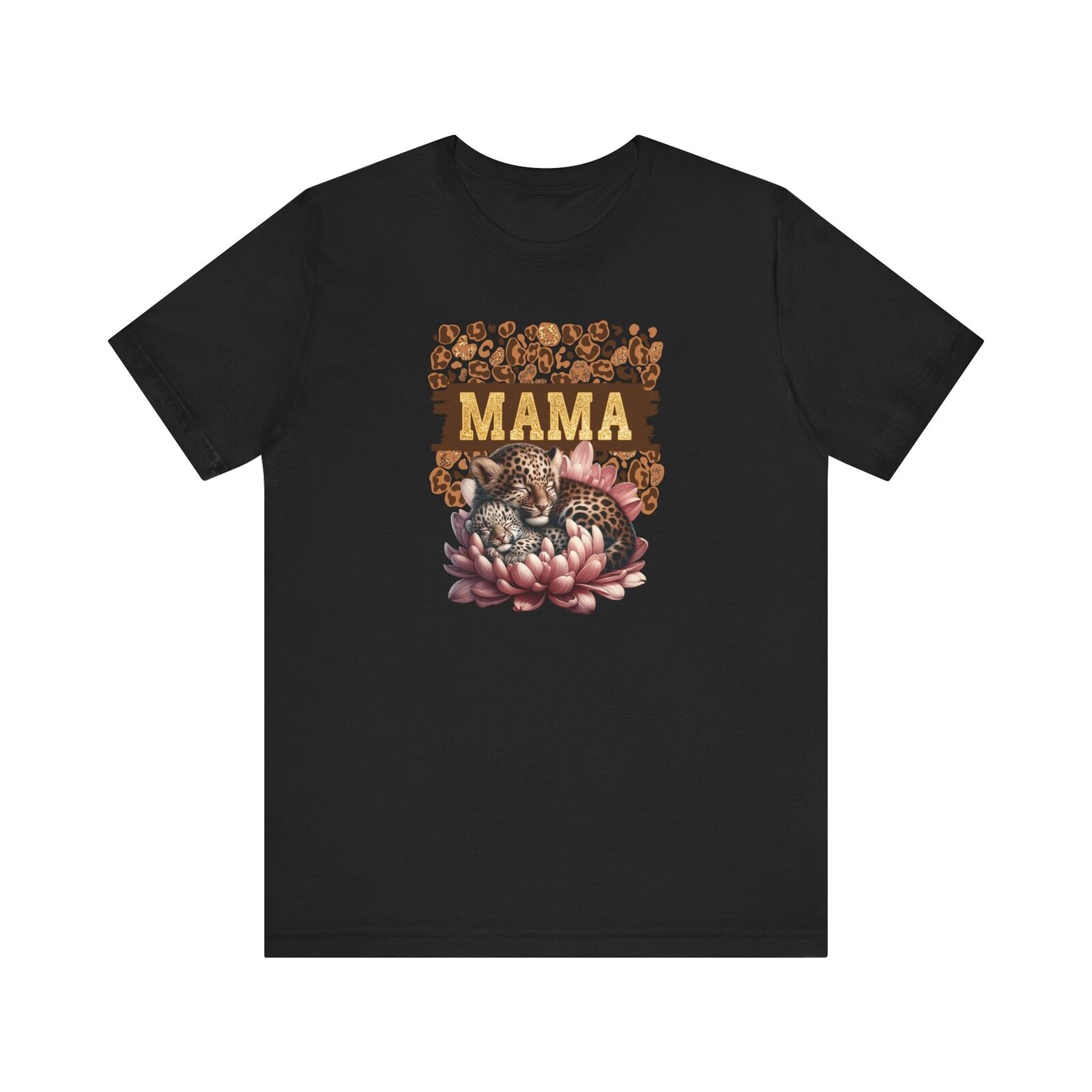 Mama Leopard T-shirt For Mother's Day Or Birthday